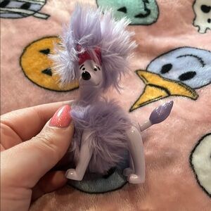 B43 Clifford “Cleo” Figure Purple Fluffy Toy Figurine